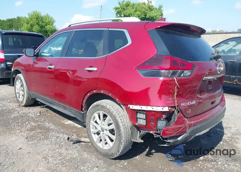2018 Nissan Rogue Sv from USA, damaged, VIN 5N1AT2MV8JC846384